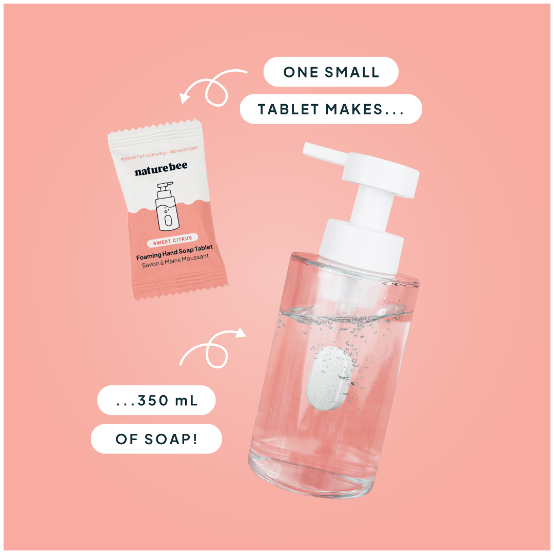 Sweet Citrus Foaming Hand Soap Kit