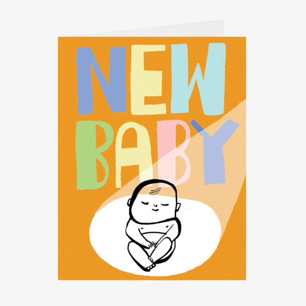 New Baby Spotlight Baby Card