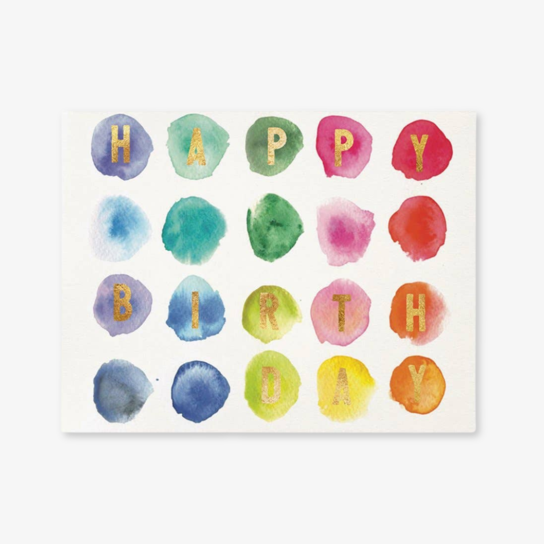 Palette Birthday Card