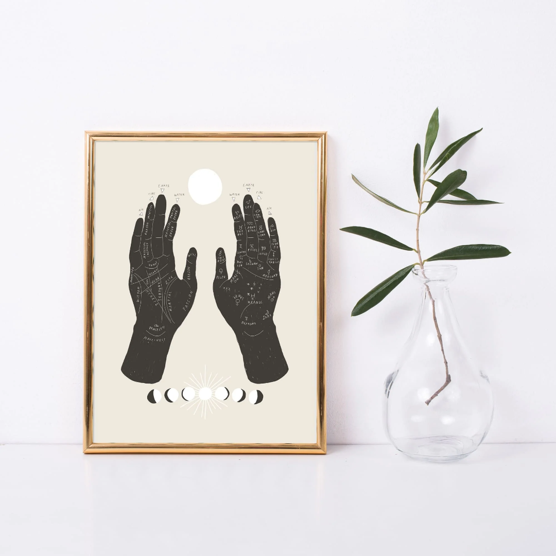 Palmistry Art Print