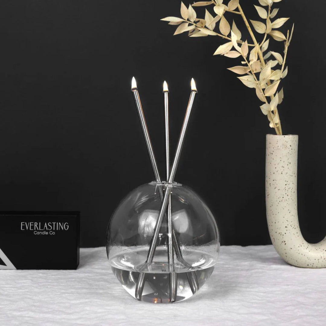 Clear Neva Everlasting Candle Vase