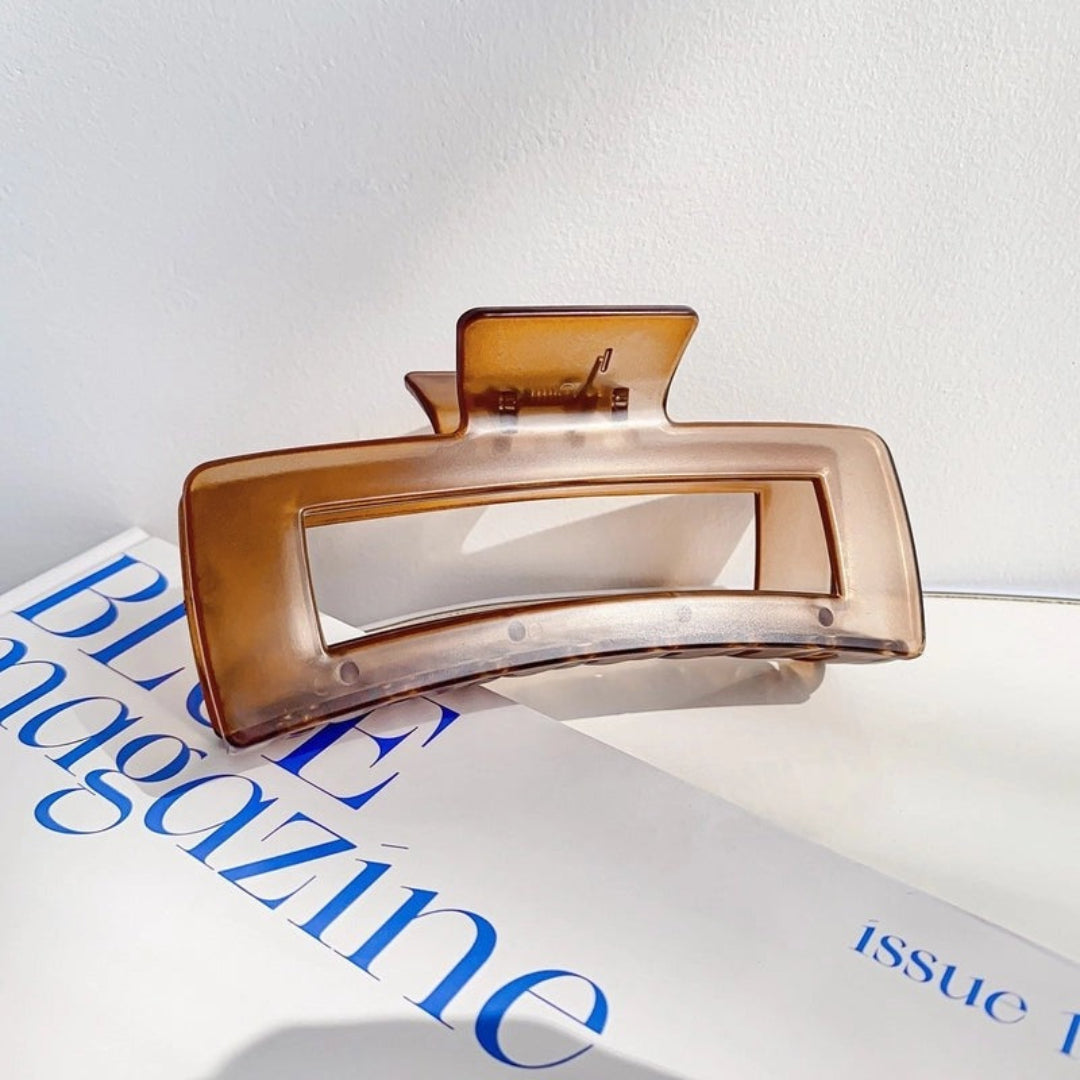 Transluscent Hair Claw