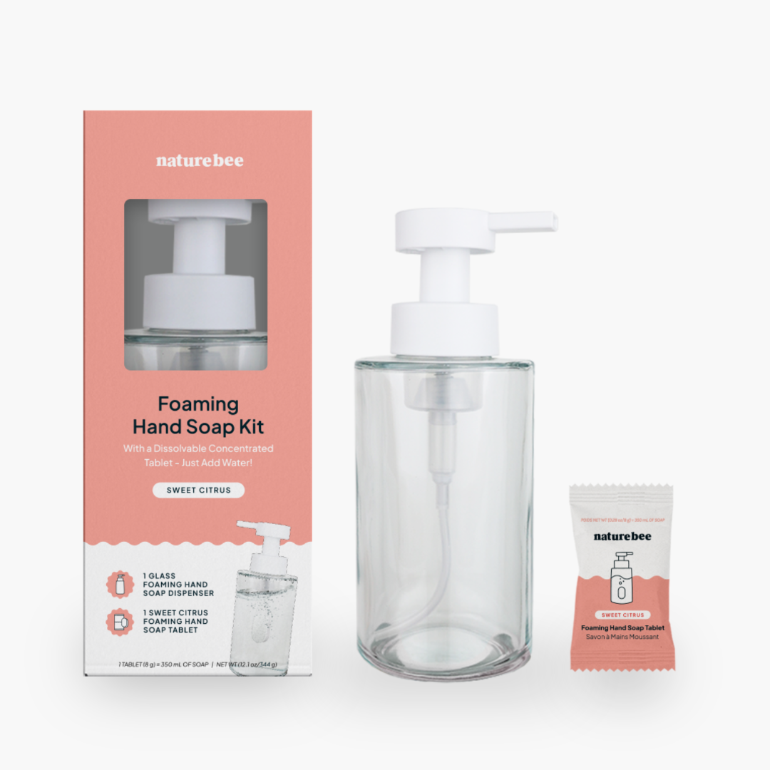 Sweet Citrus Foaming Hand Soap Kit