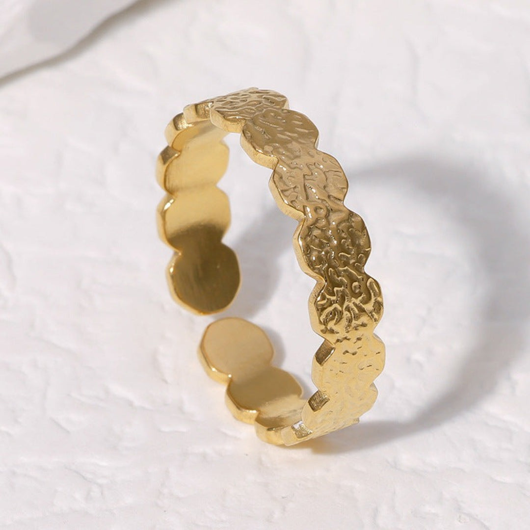 Textured Dots Ring
