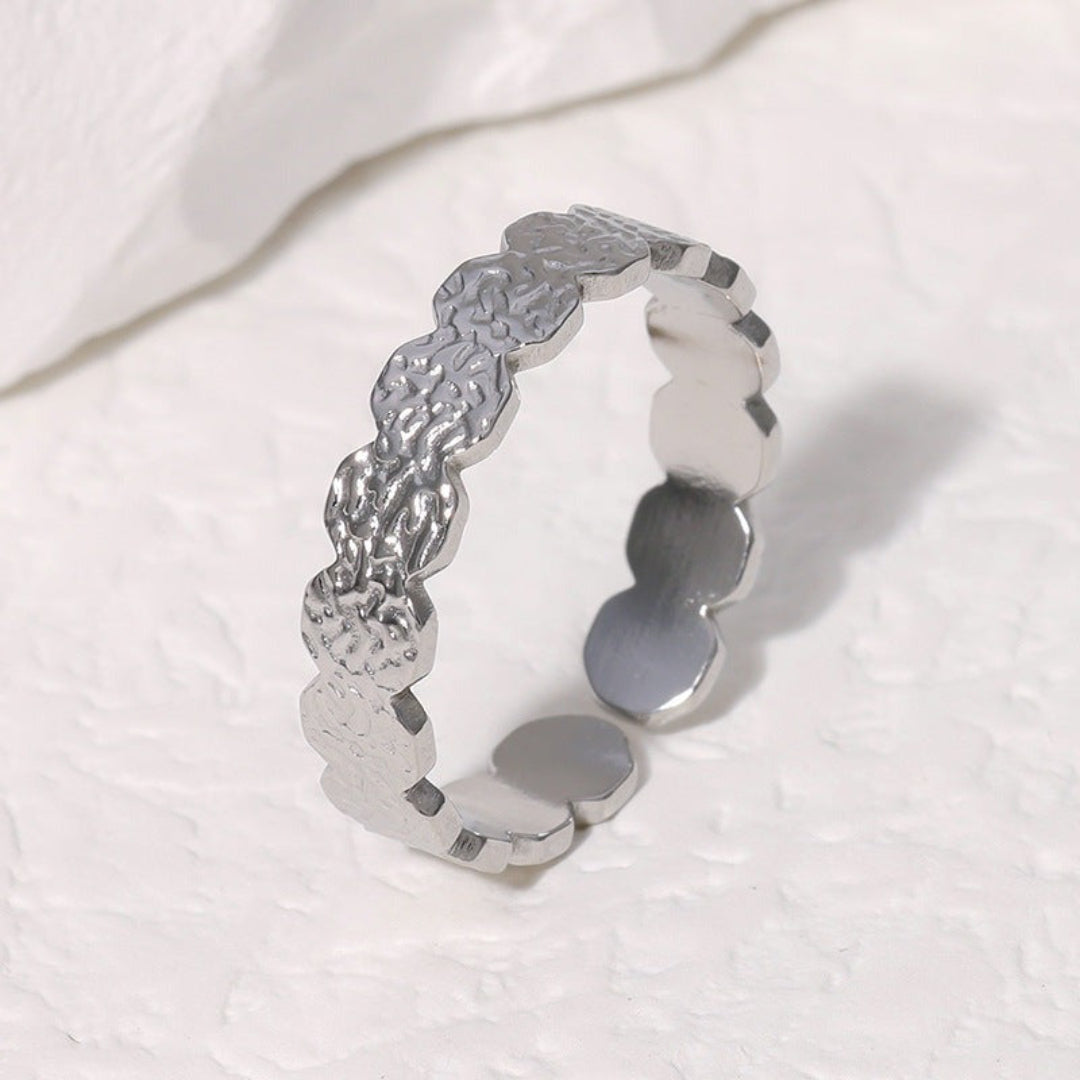 Textured Dots Ring
