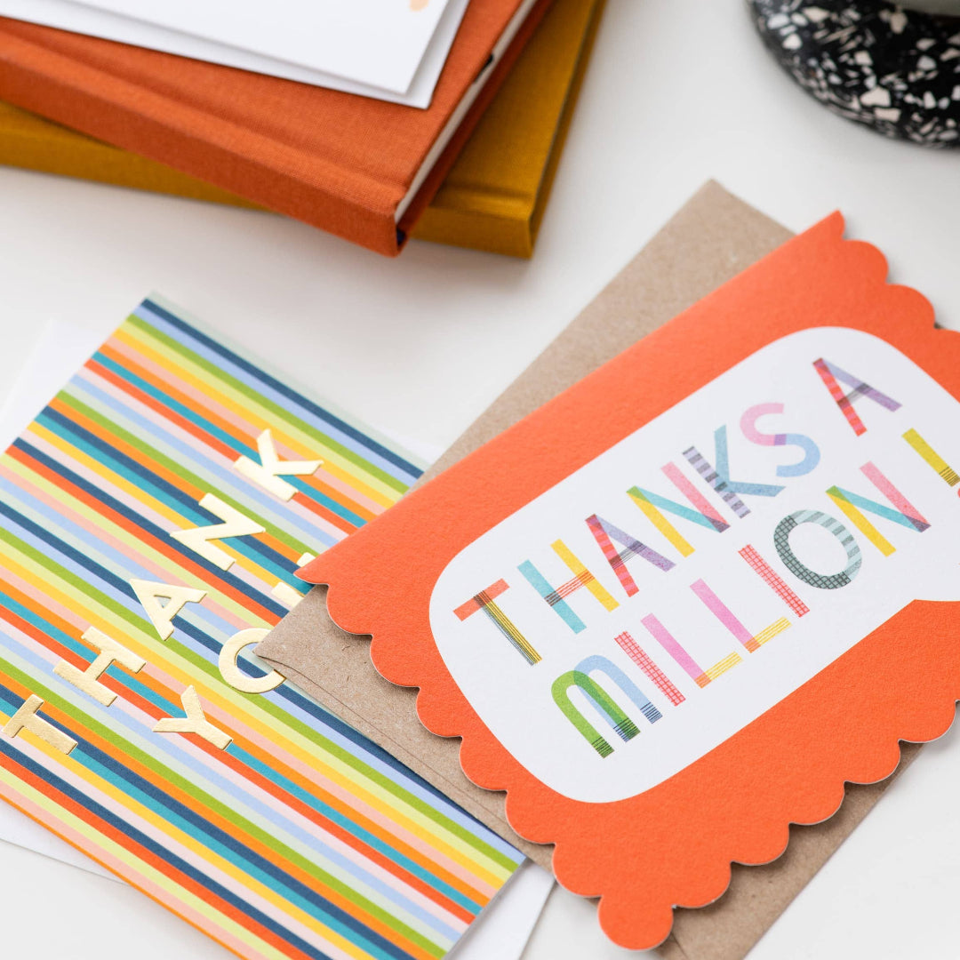 Thanks a million Thank you Card