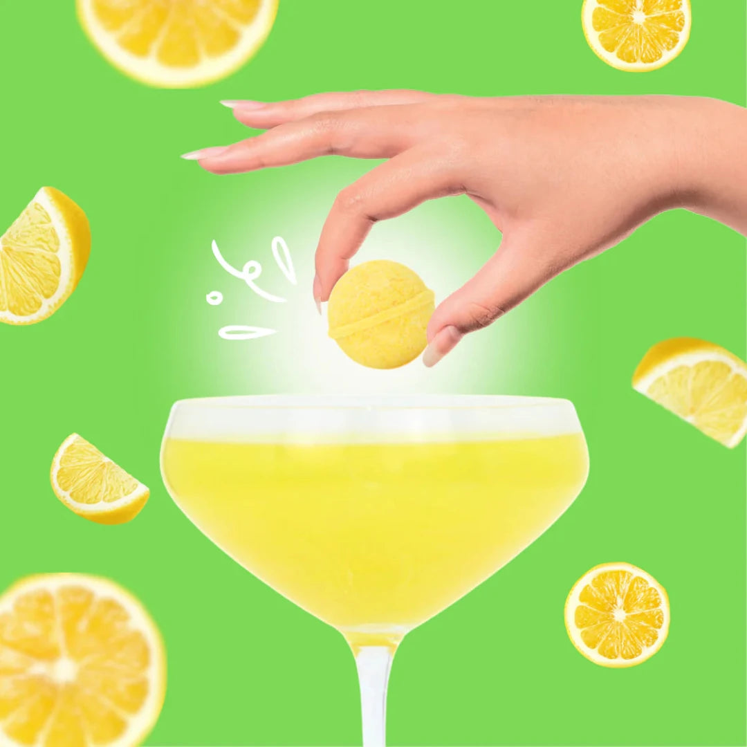 Lemon Drop Cocktail Bomb