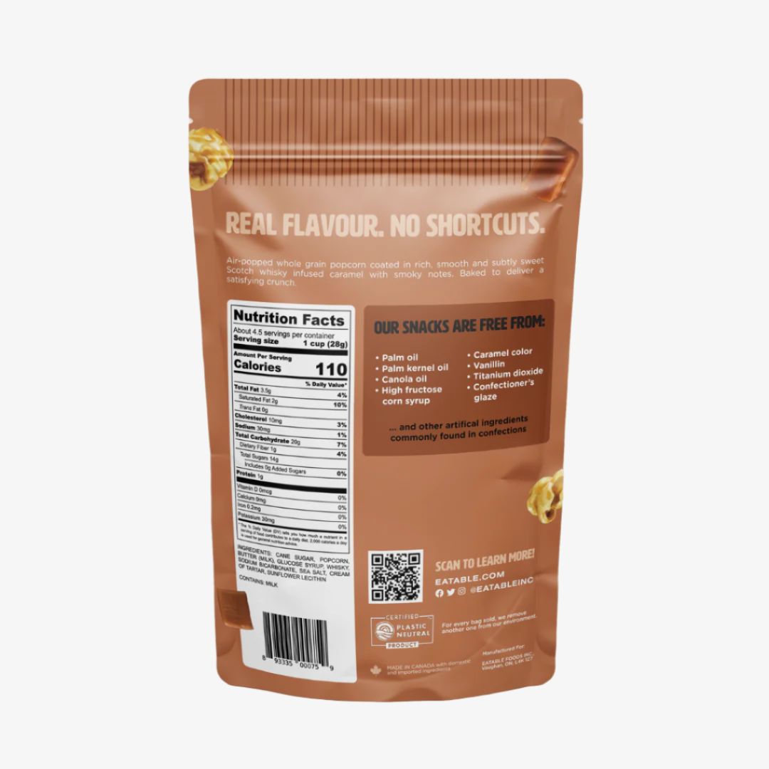 Whisky on the Pops Gourmet Popcorn