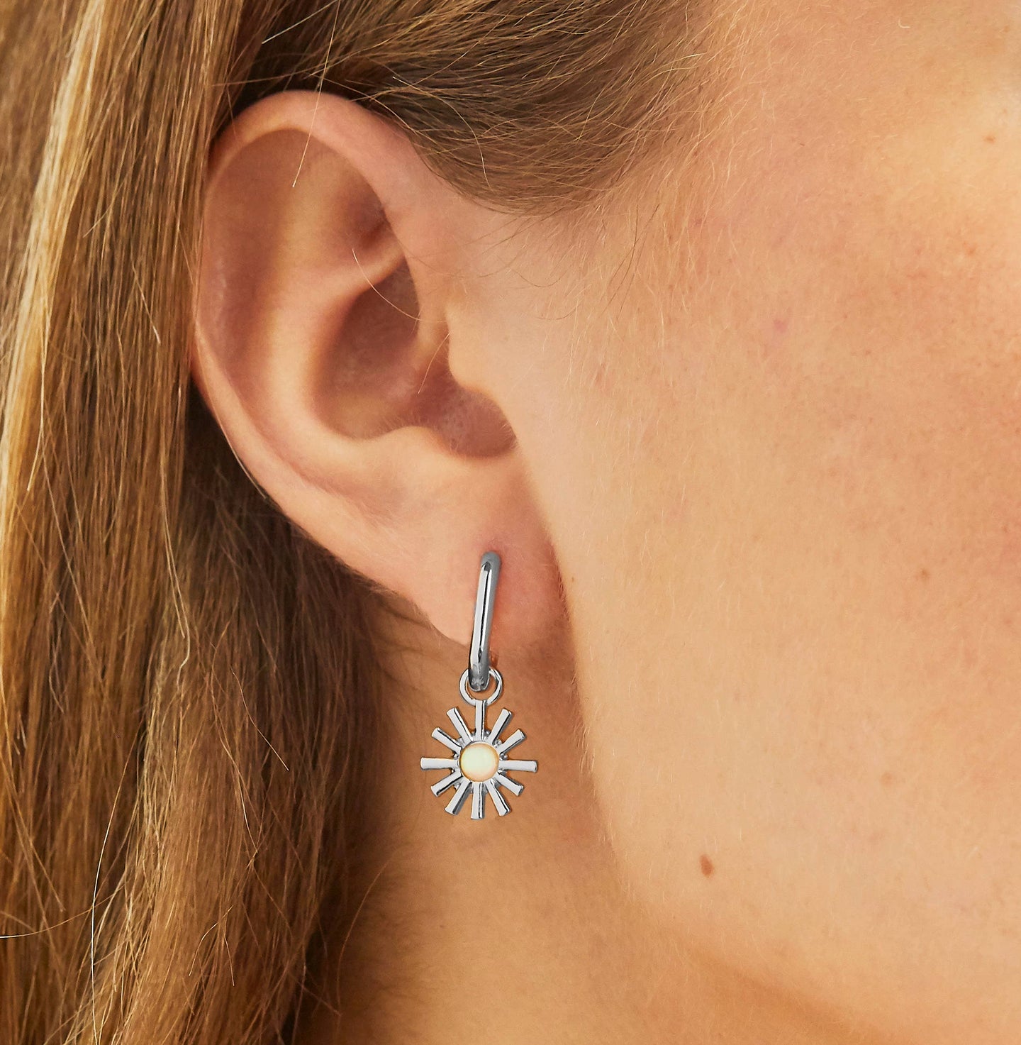 Silver Sunny Earrings