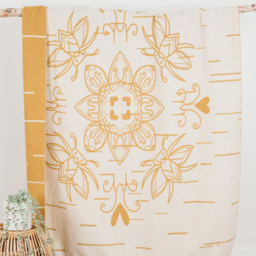 Miel Reversible Blanket Front