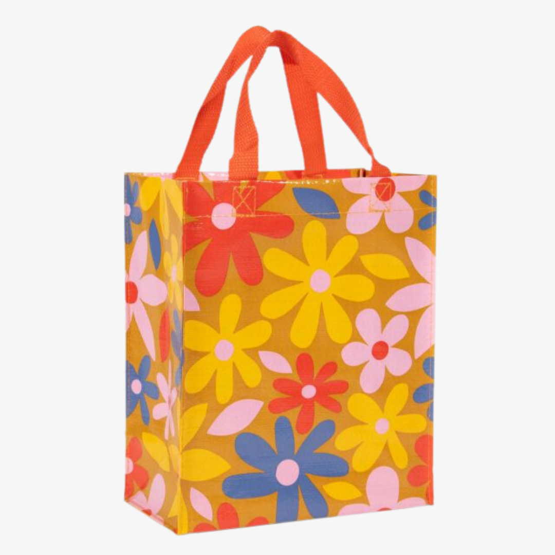 Groovy Flower Handy Tote