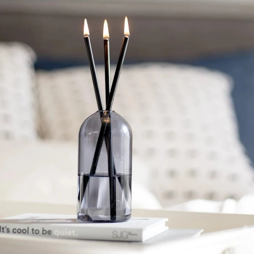 Black Everlasting Candlesticks