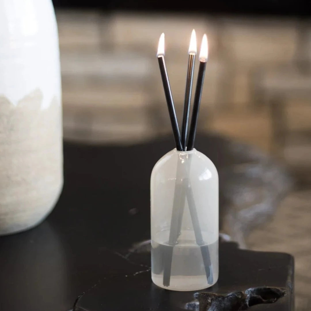 Black Everlasting Candlesticks