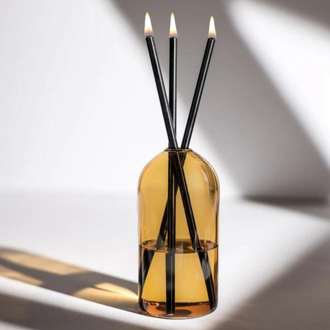 Black Everlasting Candlesticks