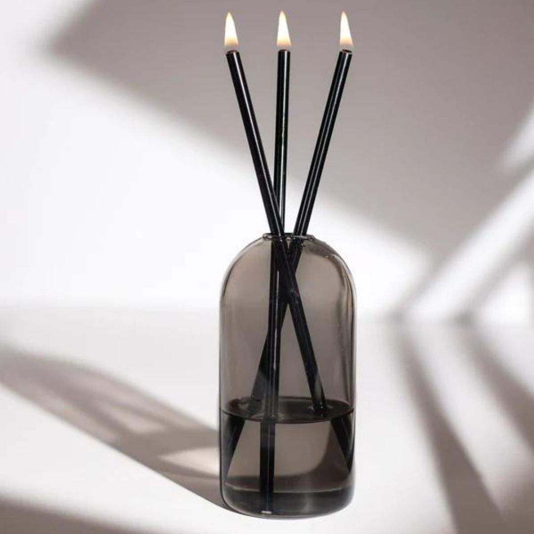 Black Everlasting Candlesticks