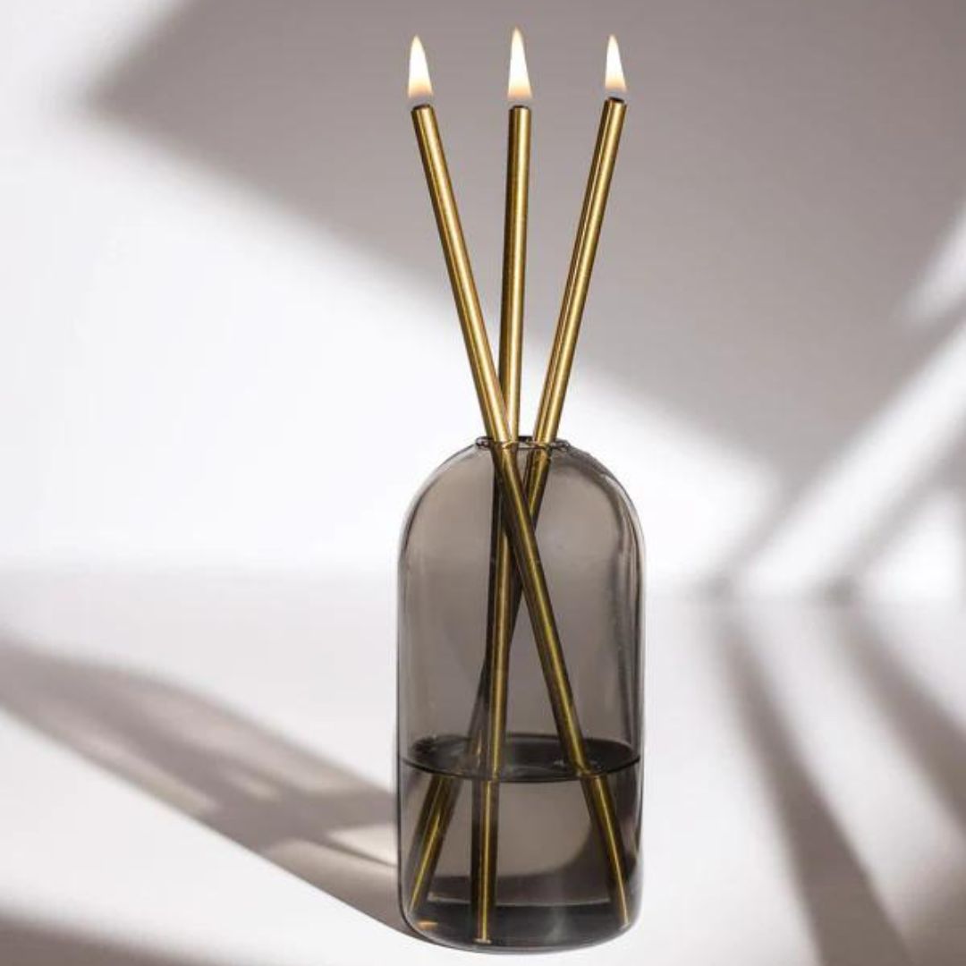 Gold Everlasting Candlesticks