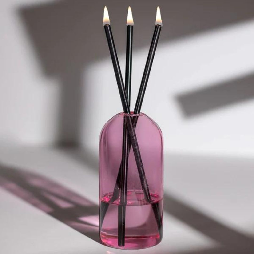 Black Everlasting Candlesticks