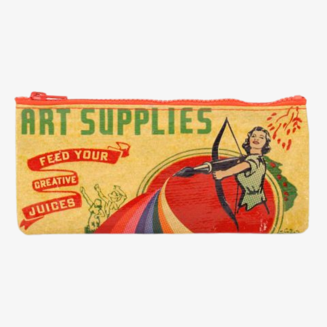 Art Supplies Pencil Case