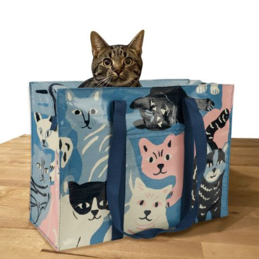 Happy Cats Shoulder Tote