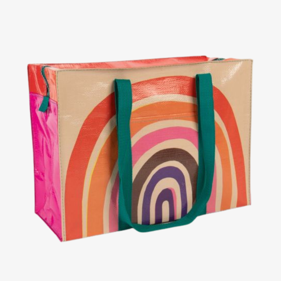 Rainbow Shoulder Tote