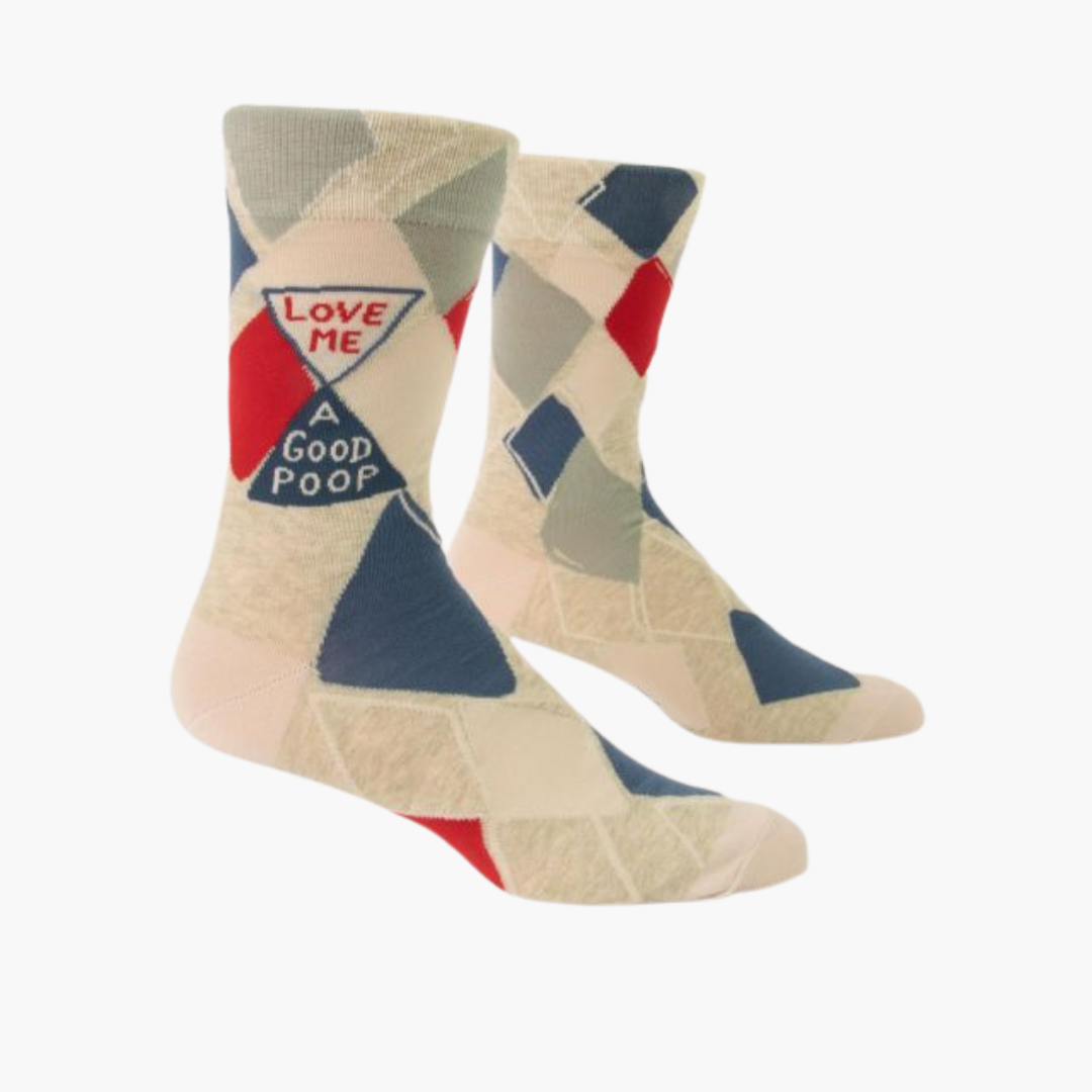Love Me A Good Poop Men's Socks