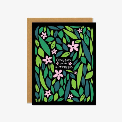 Wildflower Wedding Card