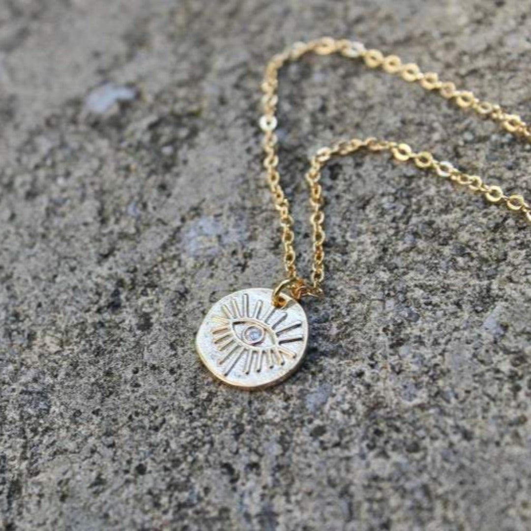 Evil Eye Crystal Necklace
