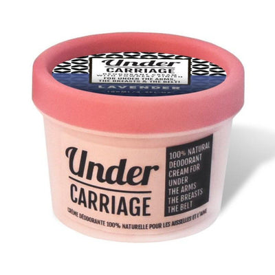 Undercarriage Lavender Natural Deodorant in a Pink Jar