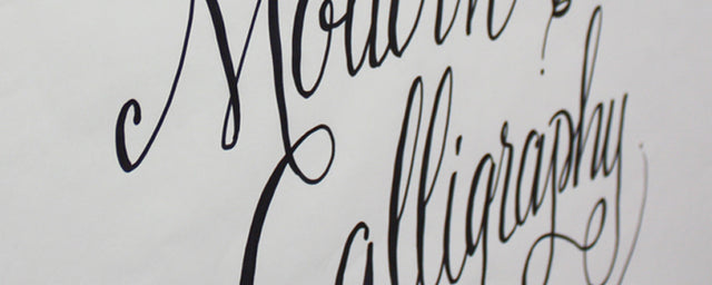 Workshop // Introduction to Modern Calligraphy