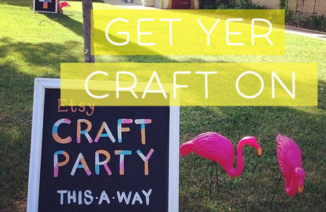 etsy craft party