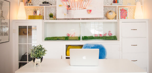 Before + After // My DIY Office Makeover