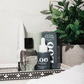 Lavender Cedarwood Rosemary Pre-Poop Toilet Drops, a toilet air freshener in a convenient dropper bottle.