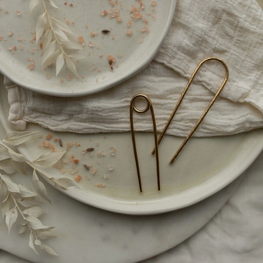 Safety Pin Hair Fork