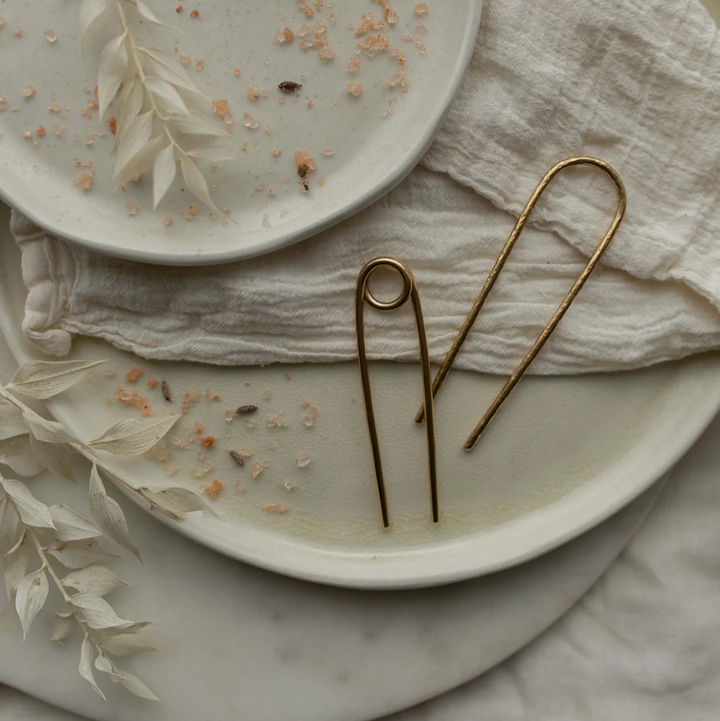 Safety Pin Hair Fork