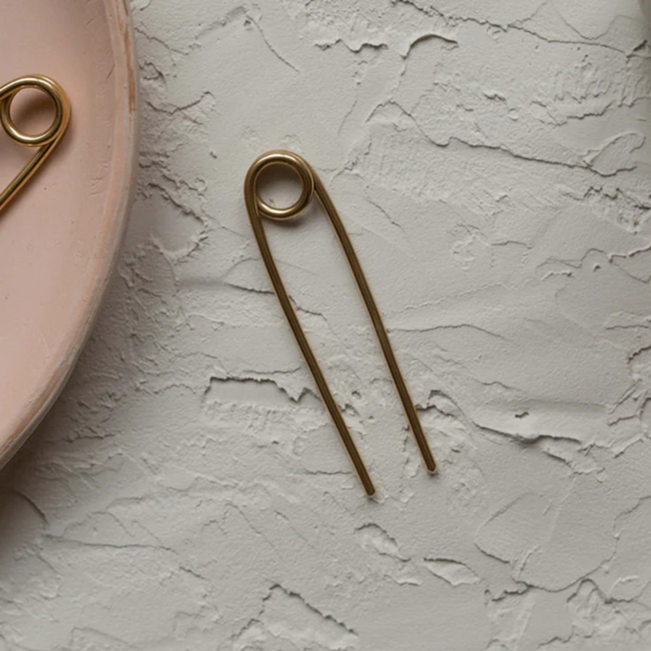 Safety Pin Hair Fork