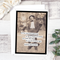 Lie About Your Age Birthday Card: A vintage photo of a man on a greeting card that reads 