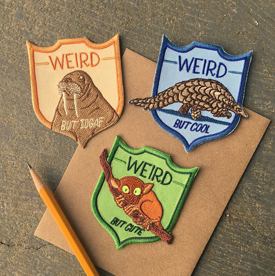 Weird But Cute Tarsier Patch