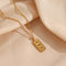 3-Star Rectangle Pendant