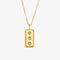 3-Star Rectangle Pendant