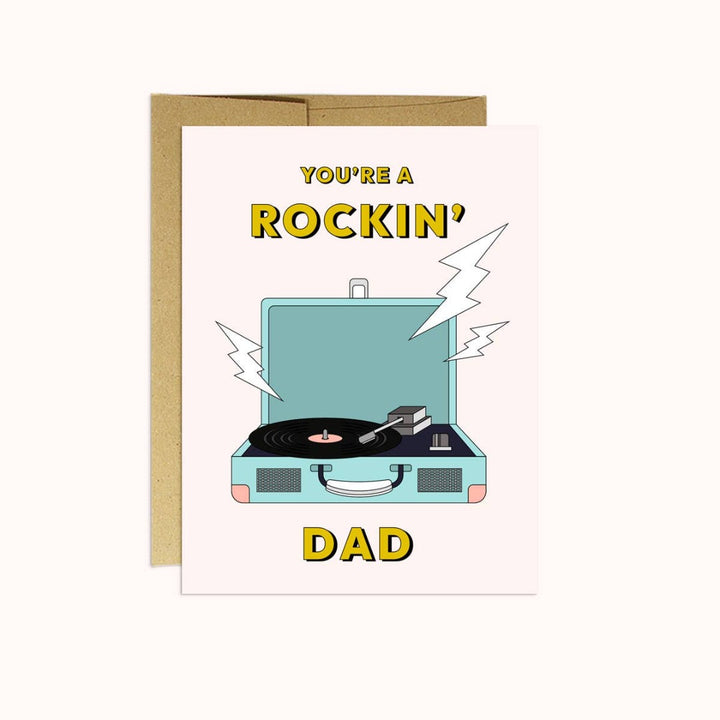 Rockin' Dad Father's Day Card