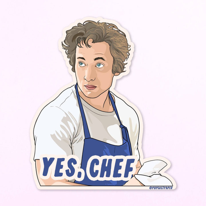 Yes Chef Vinyl Sticker