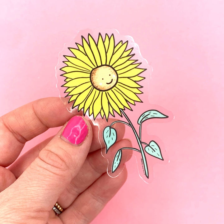 Sunflower Vinyl Sticker