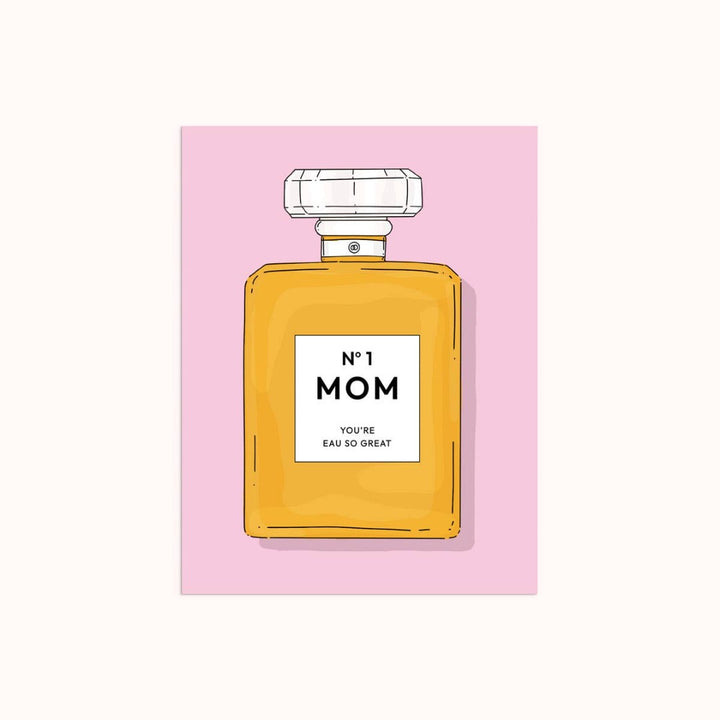 Mom Perfume Mother's Day Card