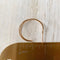 Gold Double Helix Hoops