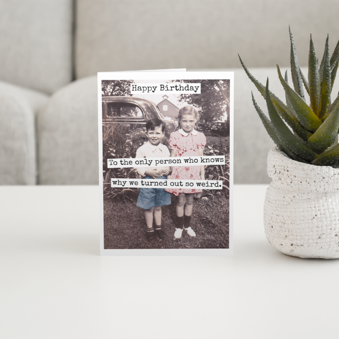 Person Who Knows Why Birthday Card