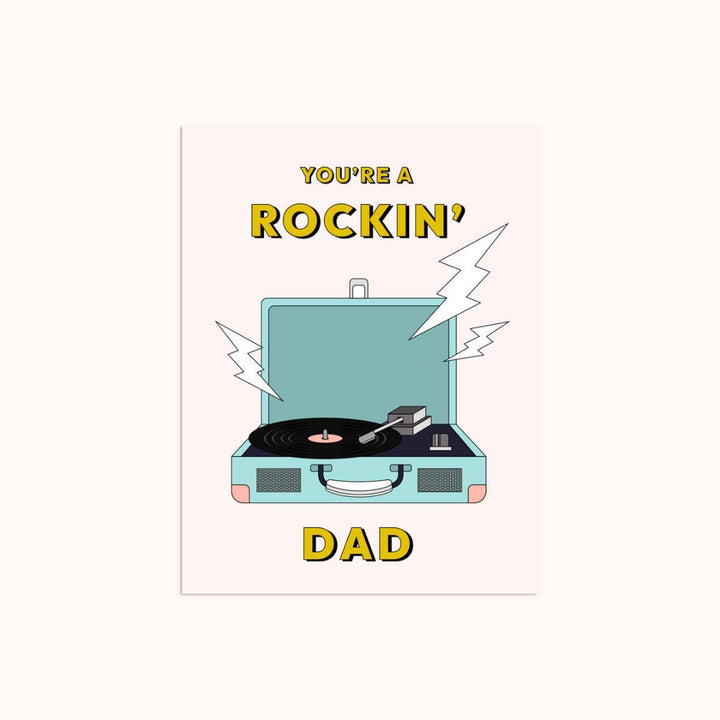 Rockin' Dad Father's Day Card