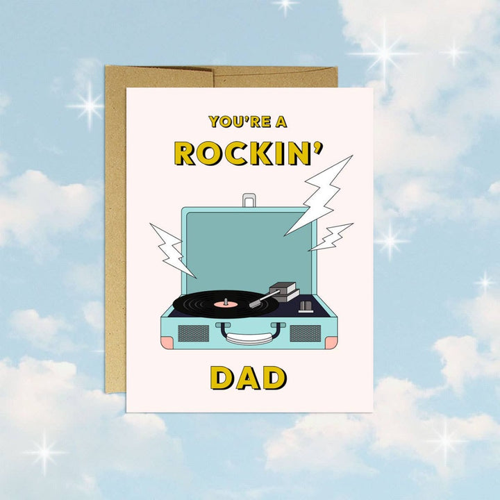 Rockin' Dad Father's Day Card