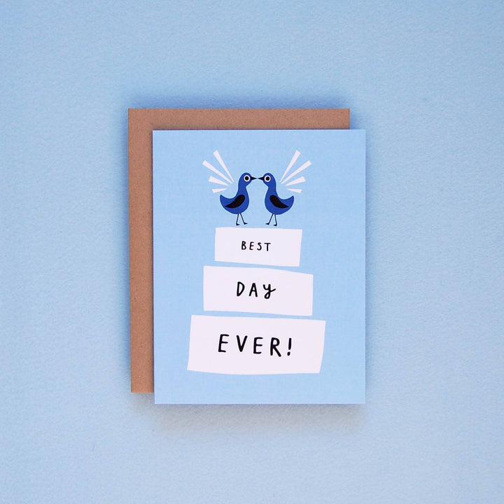 Best Day Ever Wedding Card