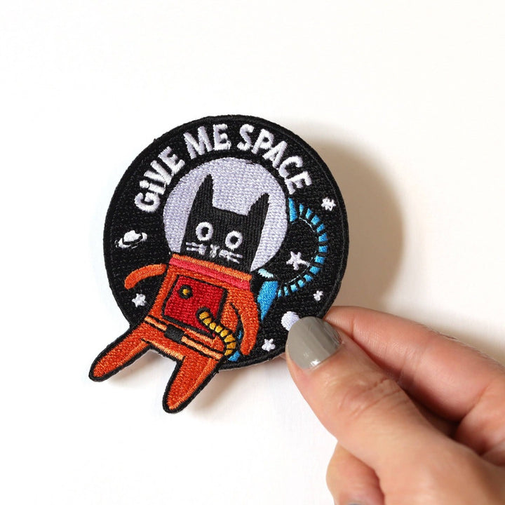 Give Me Space Embroidered Patch