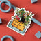Plant Lover Cat Vinyl Sticker